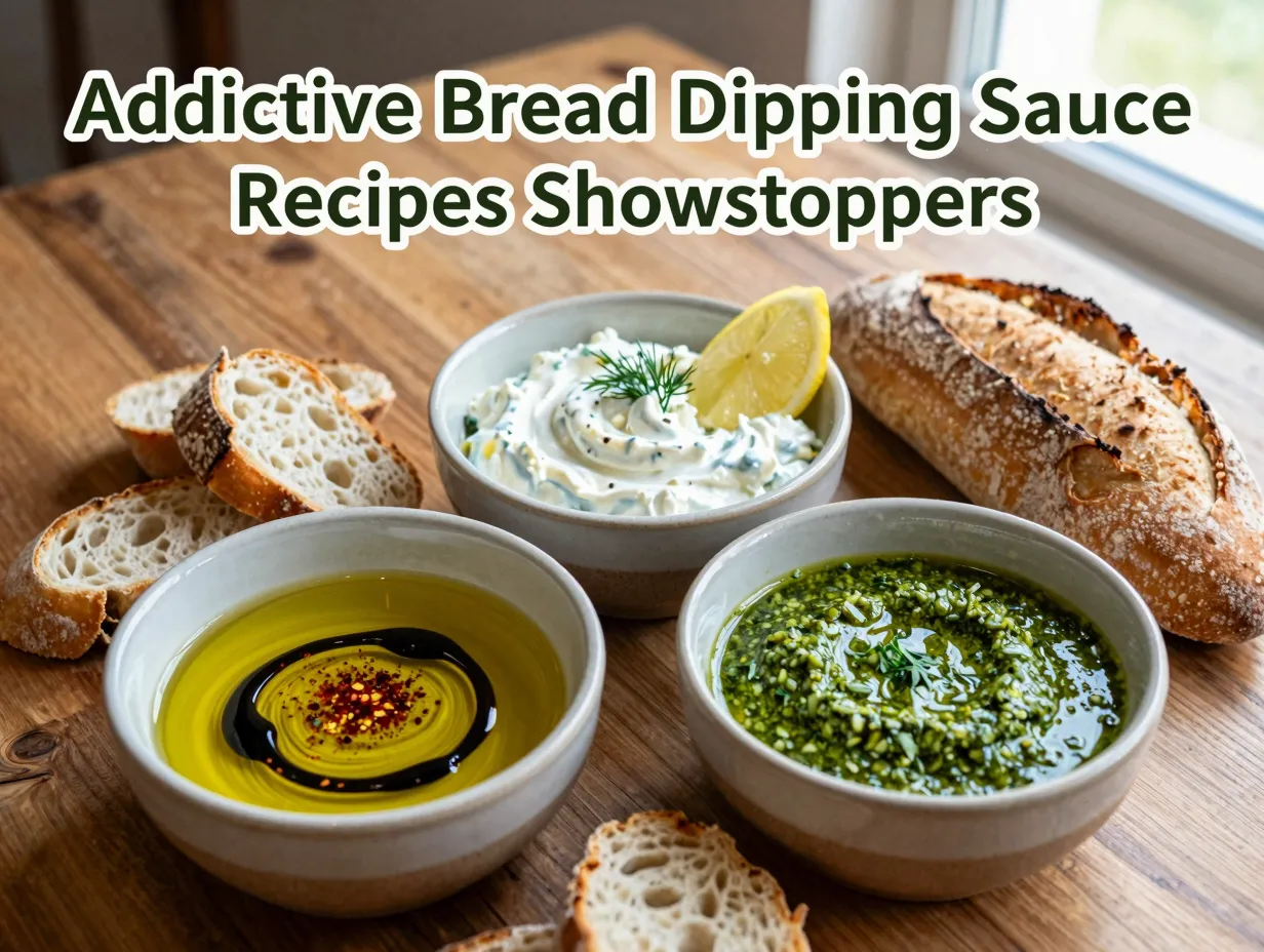 Addictive bread dipping sauce recipes showstoppers