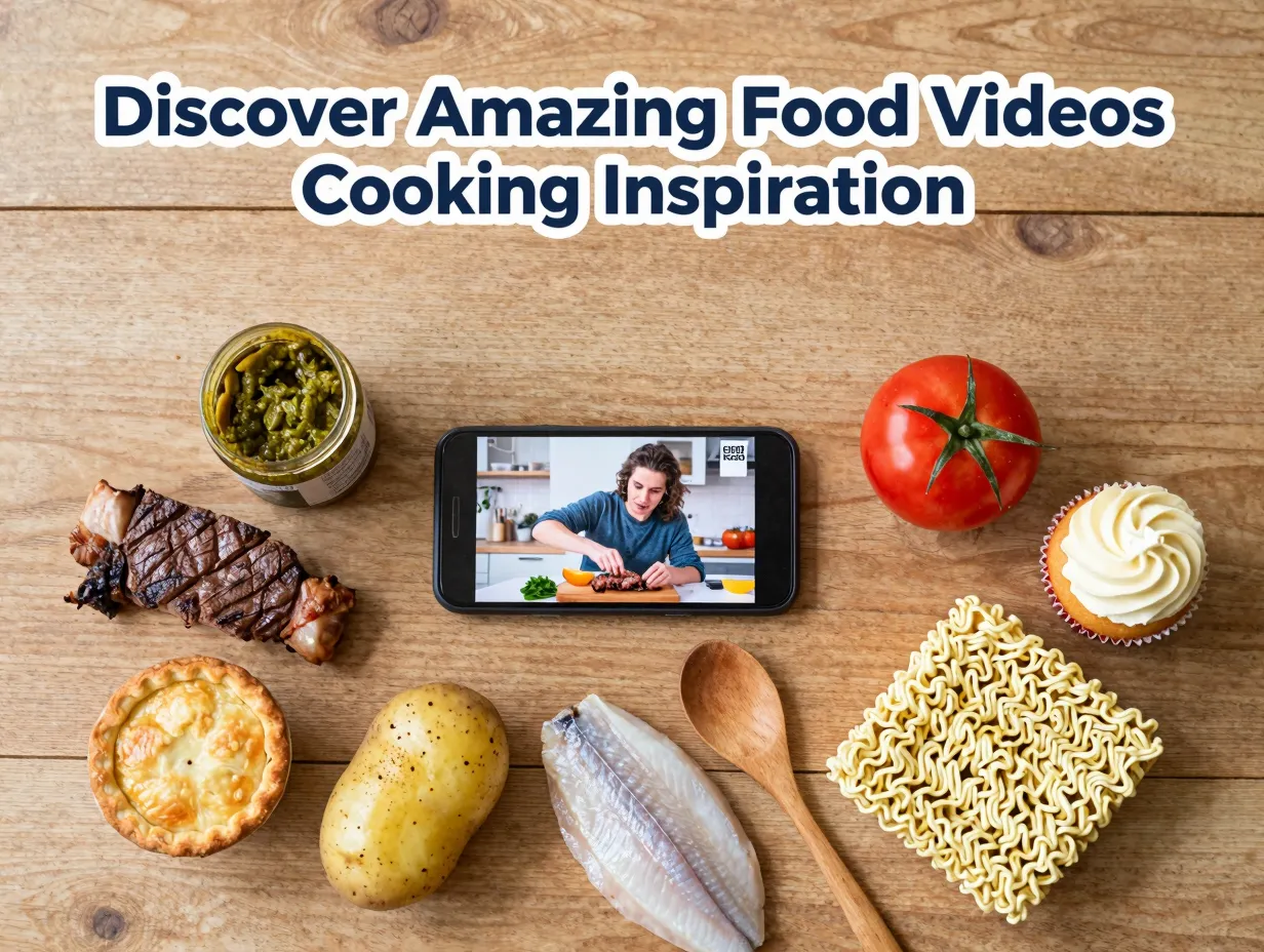 Discover amazing food videos cooking inspiration