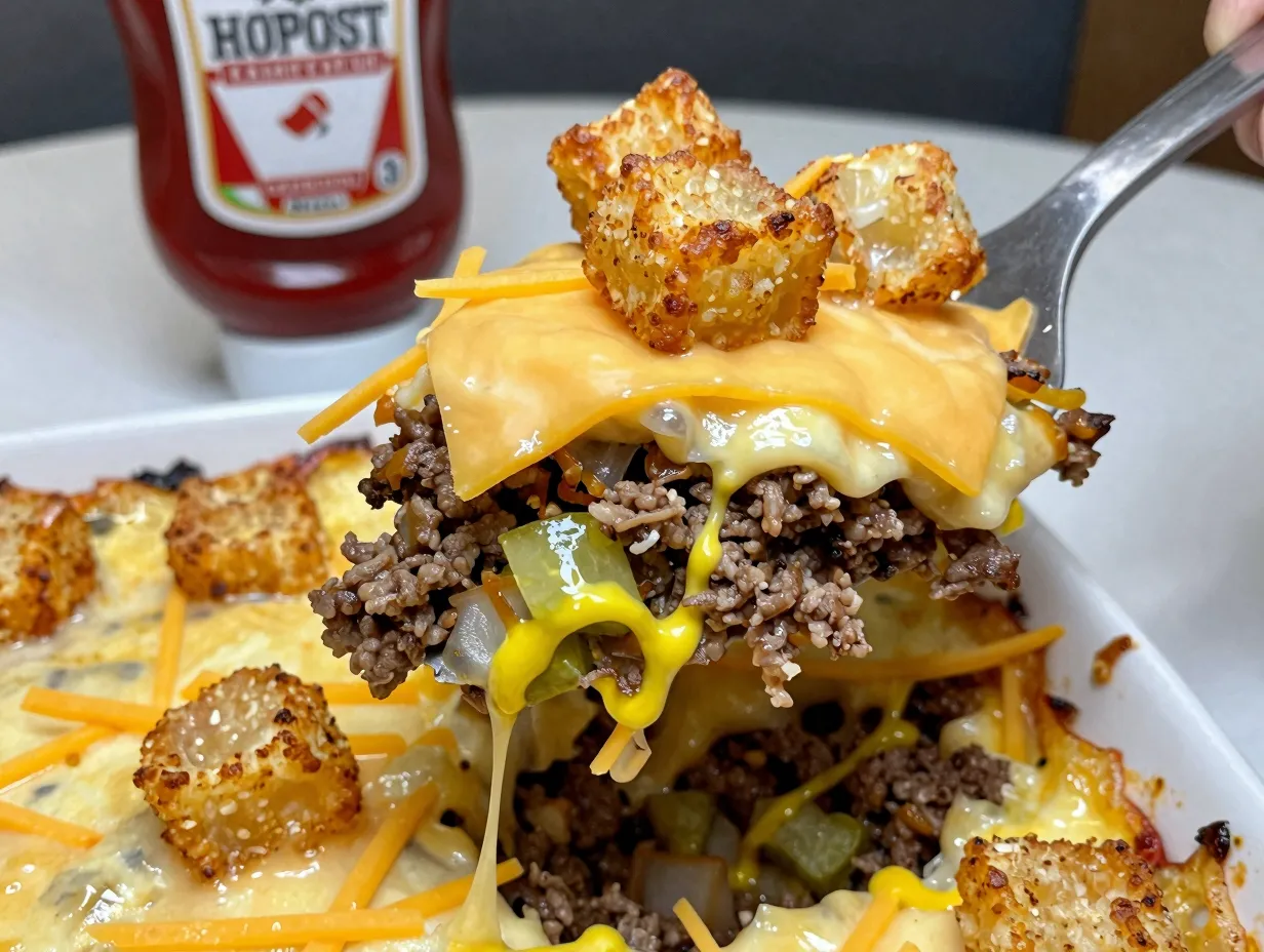The loaded cheeseburger version