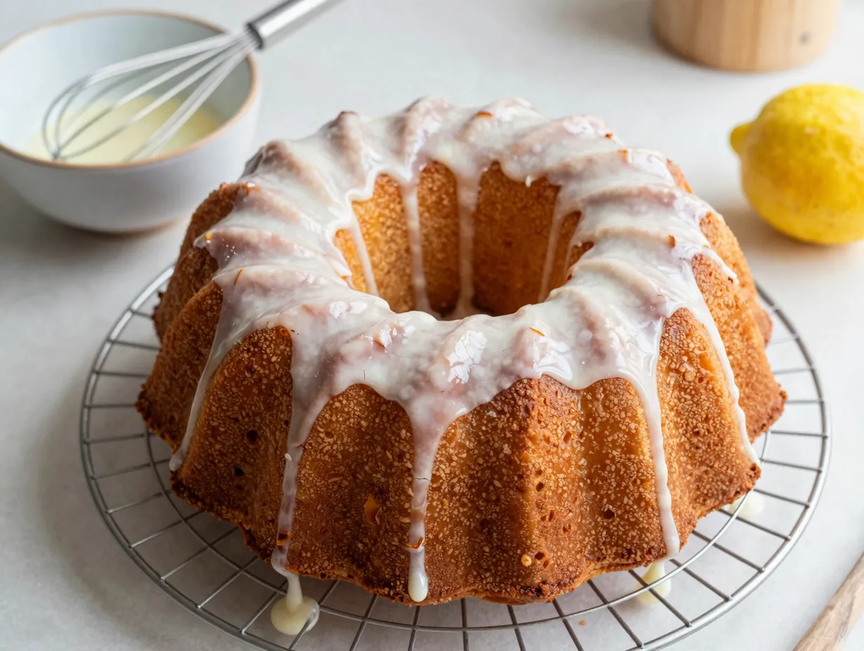 1 classic lemon glaze bundt cake