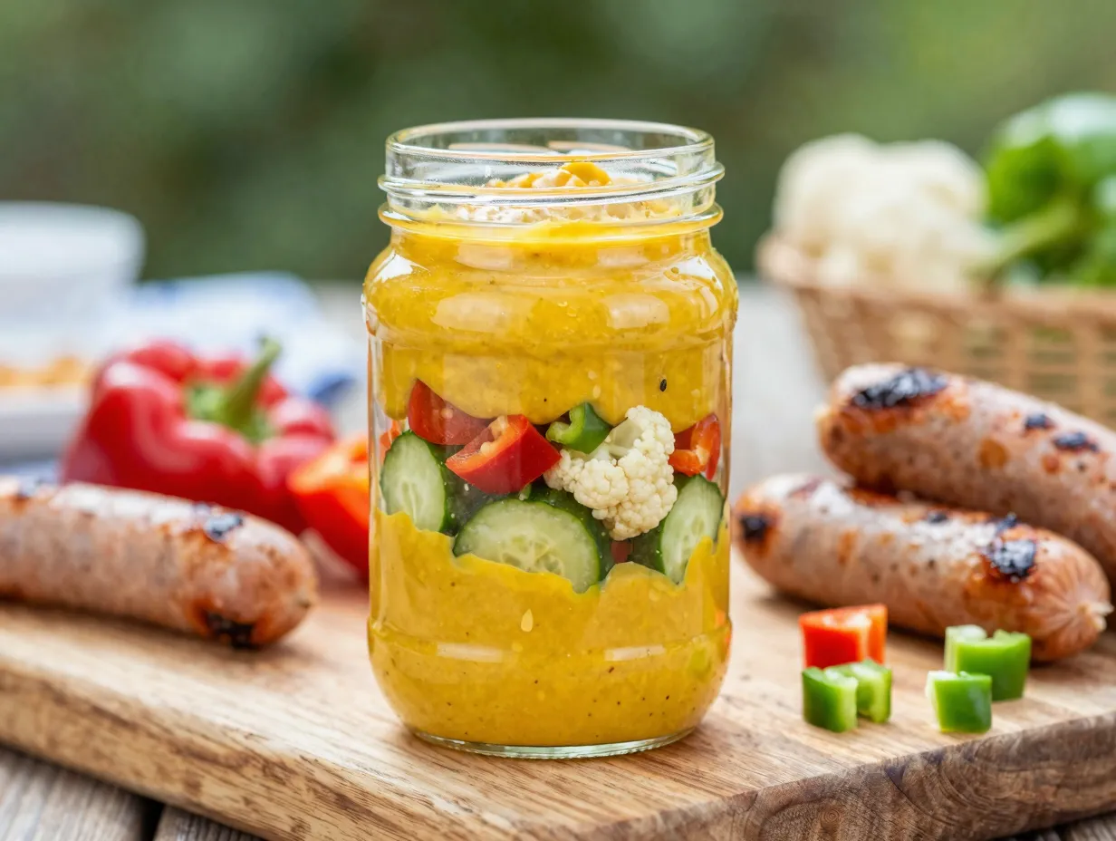 Uncle bills family style mustard pickles