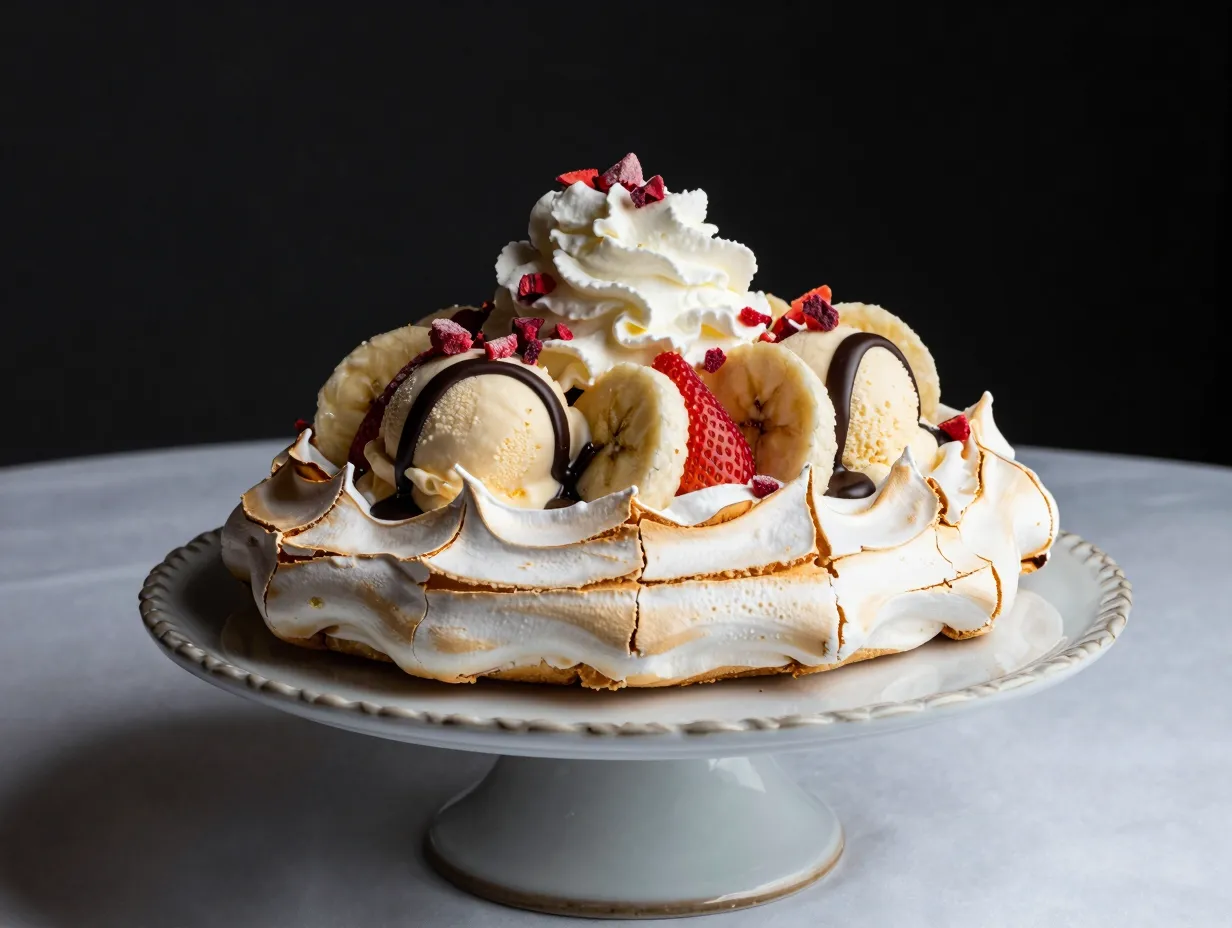 The banana split pavlova
