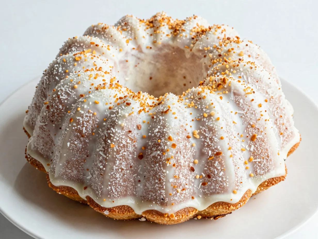 7 coconut cream bundt cake