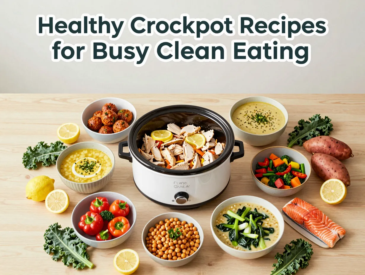 Healthy crockpot recipes for busy clean eating