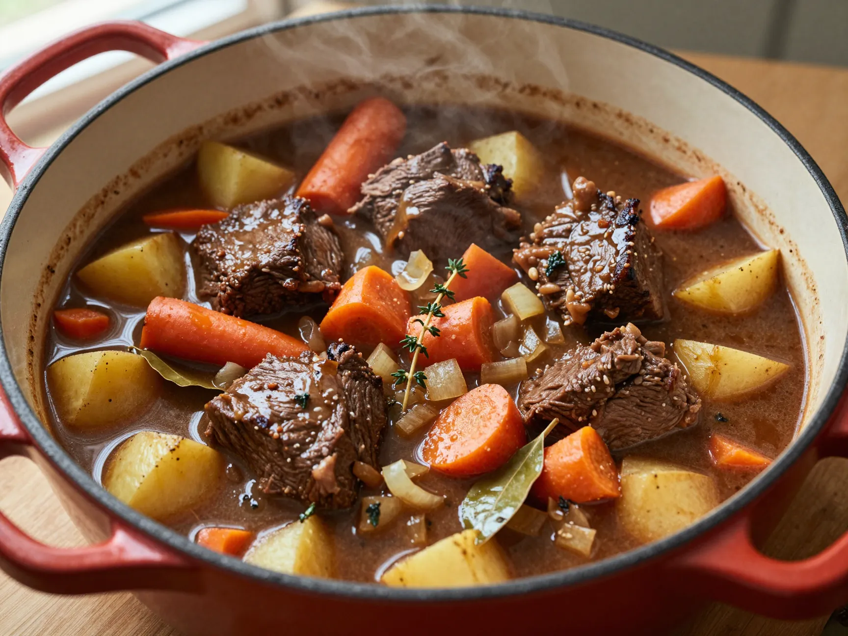 Classic homestyle beef stew