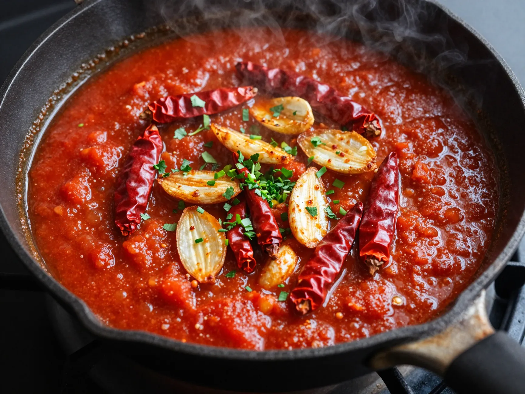 Arrabbiata angry sauce