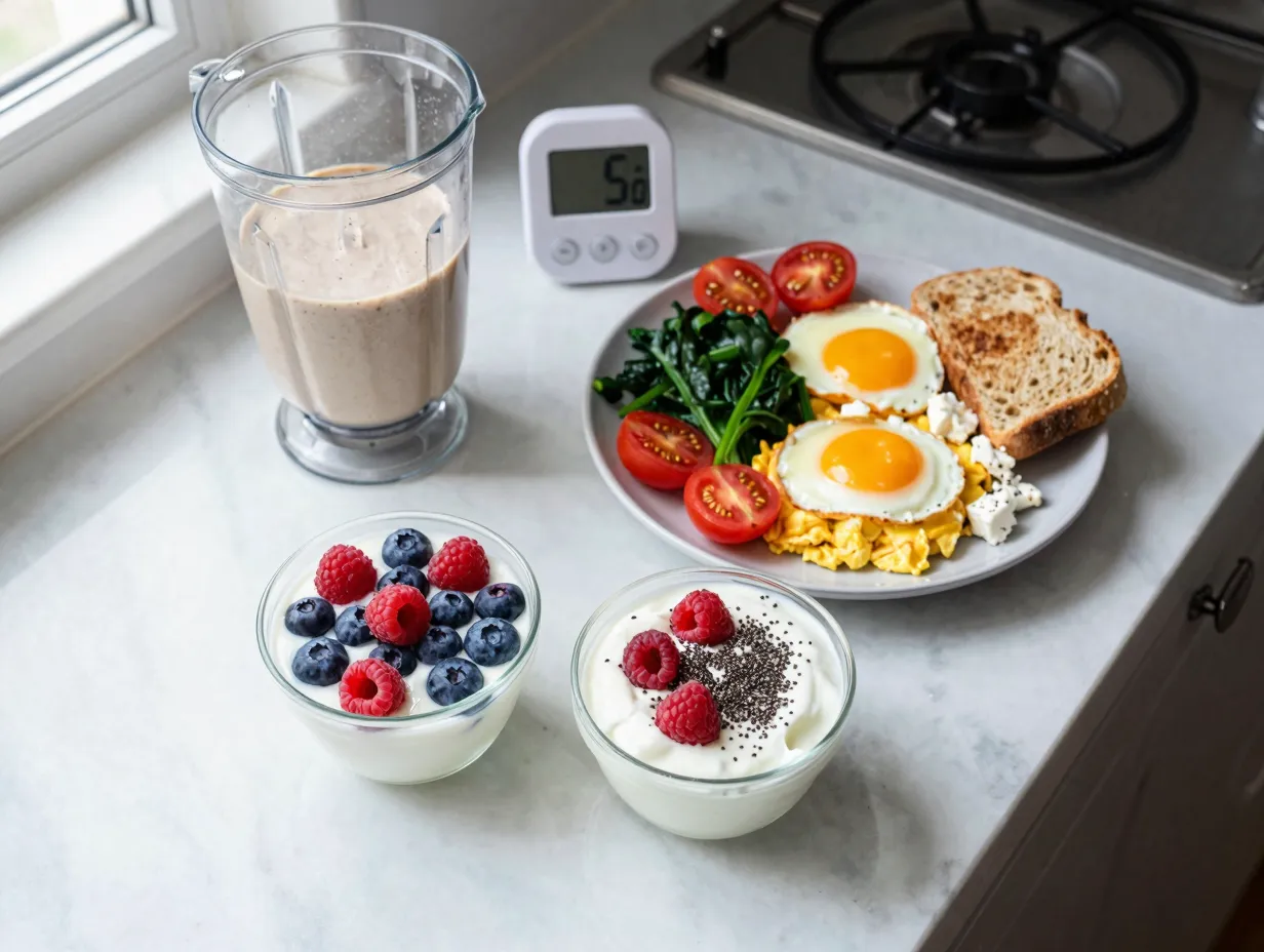 Build high protein breakfasts that crush morning cravings