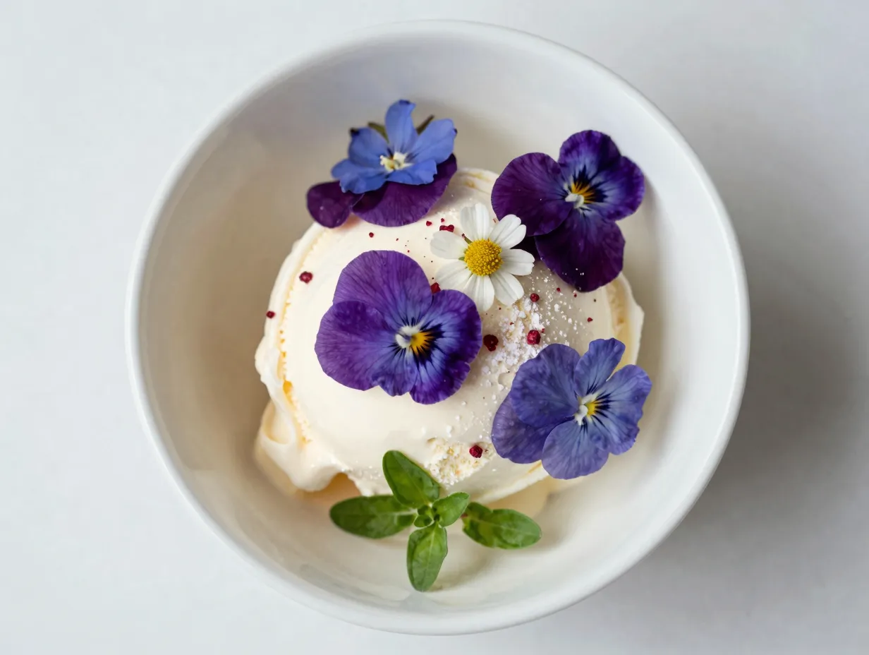 The botanical press edible flowers and pressed herb garnishes