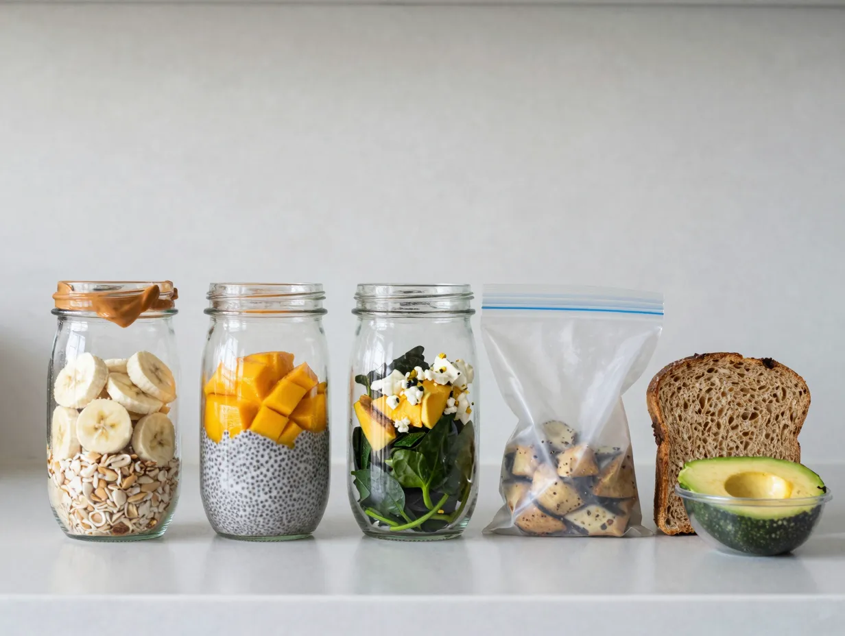 Make overnight and grab and go breakfasts your weekday default