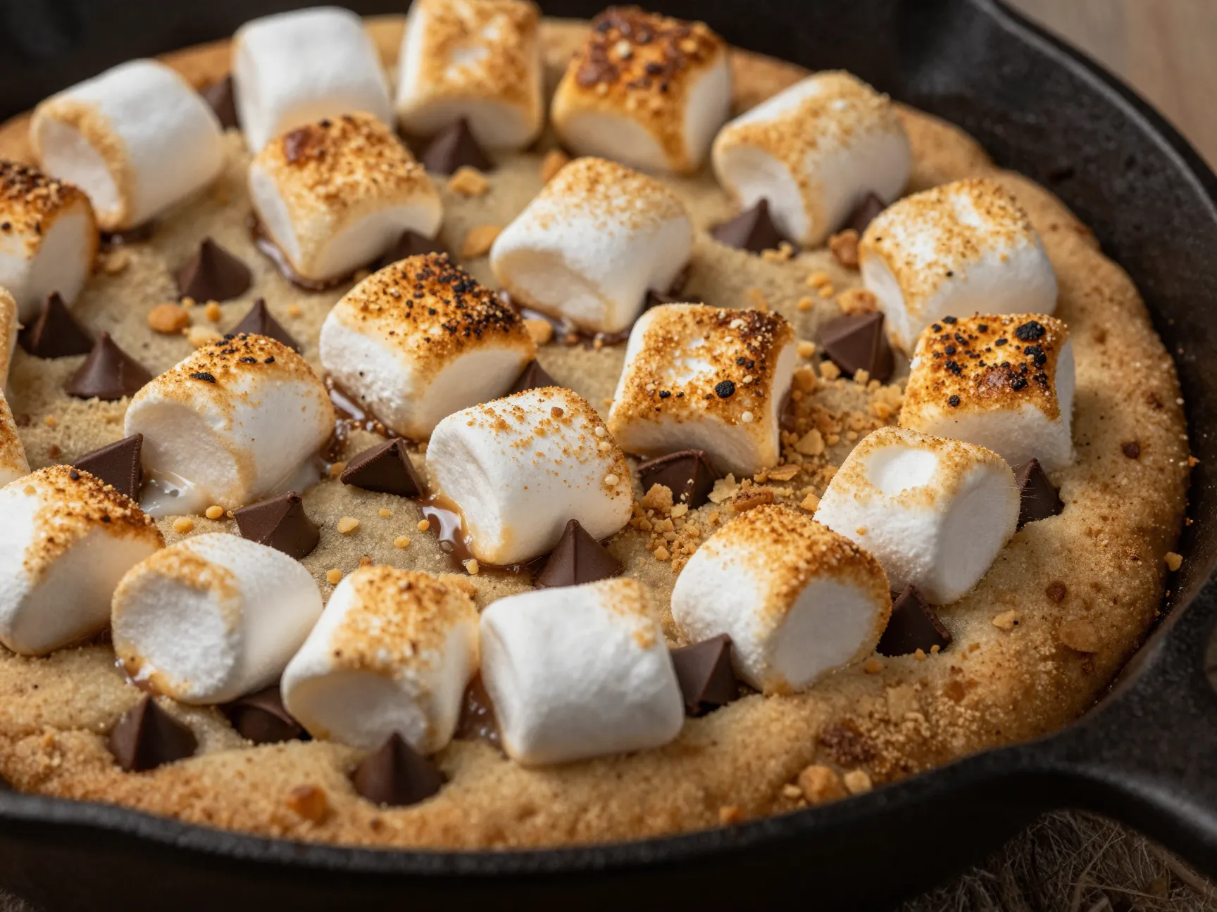 Smores cookie cake