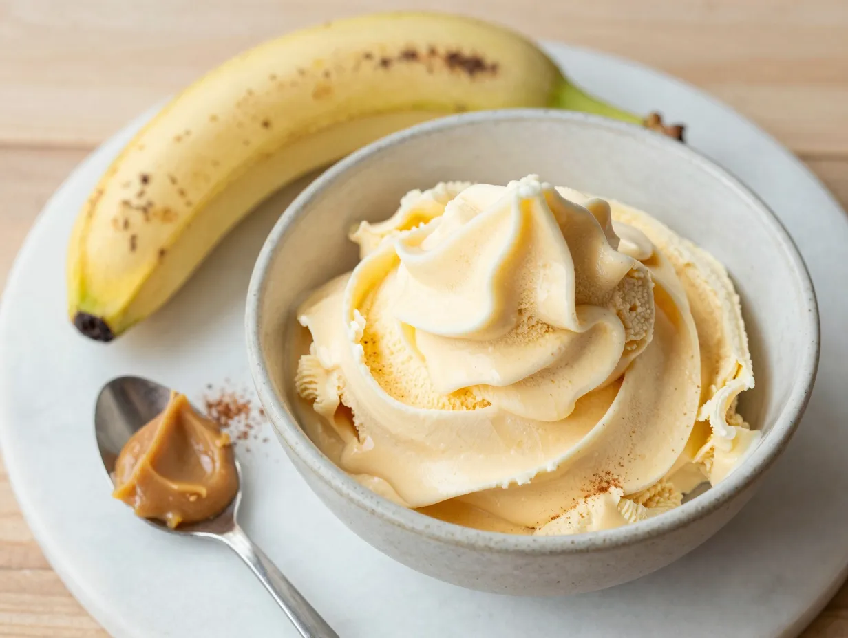 Banana nice cream the one ingredient wonder