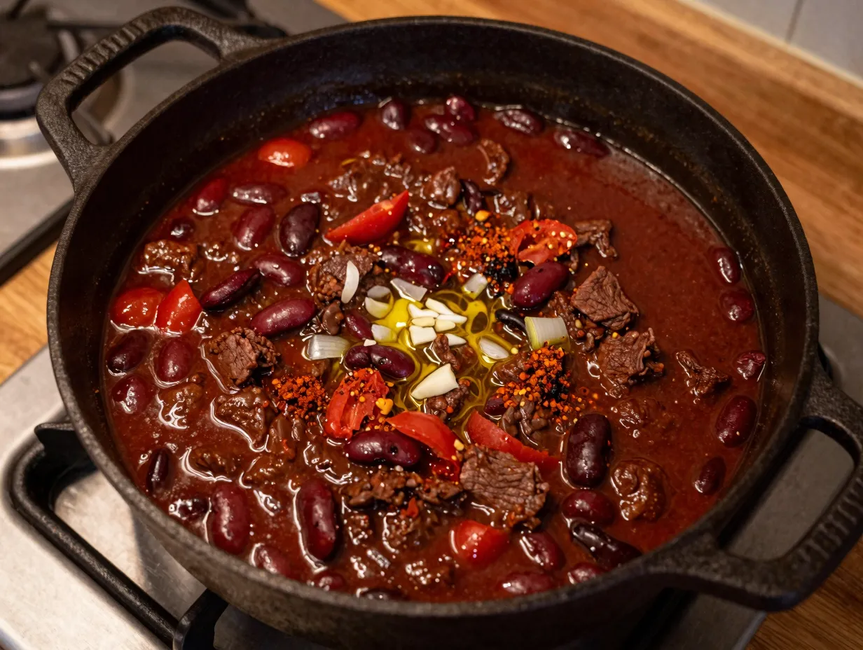 Venison chili