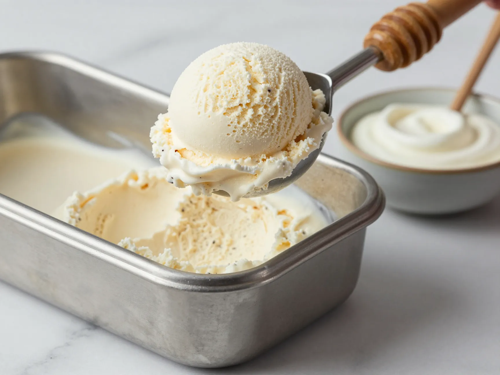 High protein greek yogurt vanilla ice cream