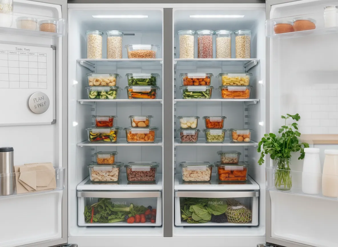 Plan your meals and prep in advance