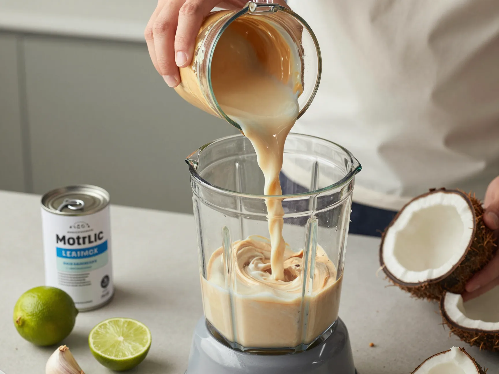 Coconut milk peanut sauce