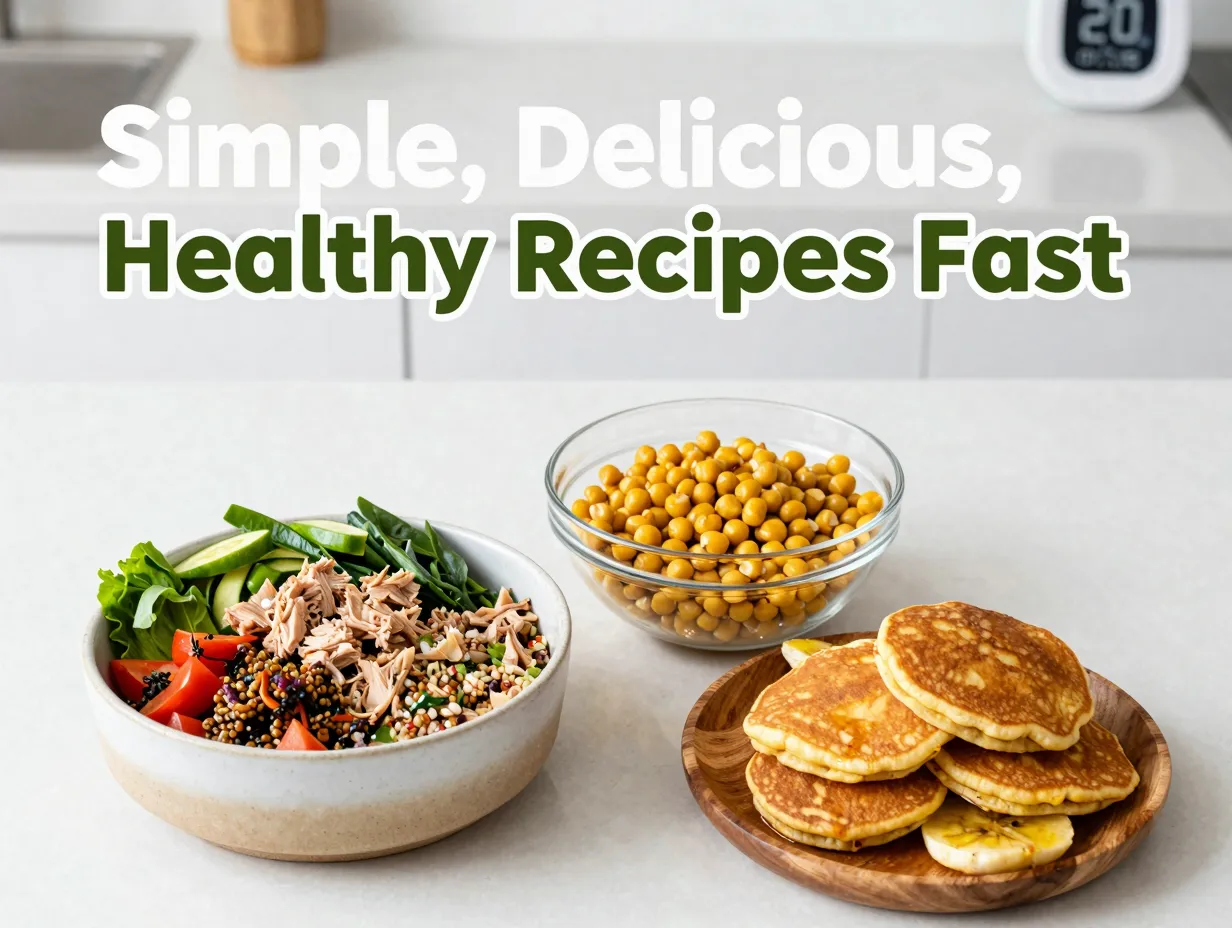 Simple delicious healthy recipes fast