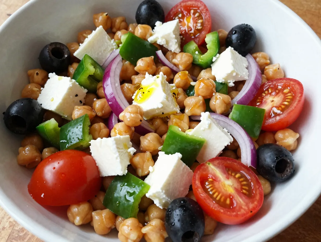 Chickpea salad