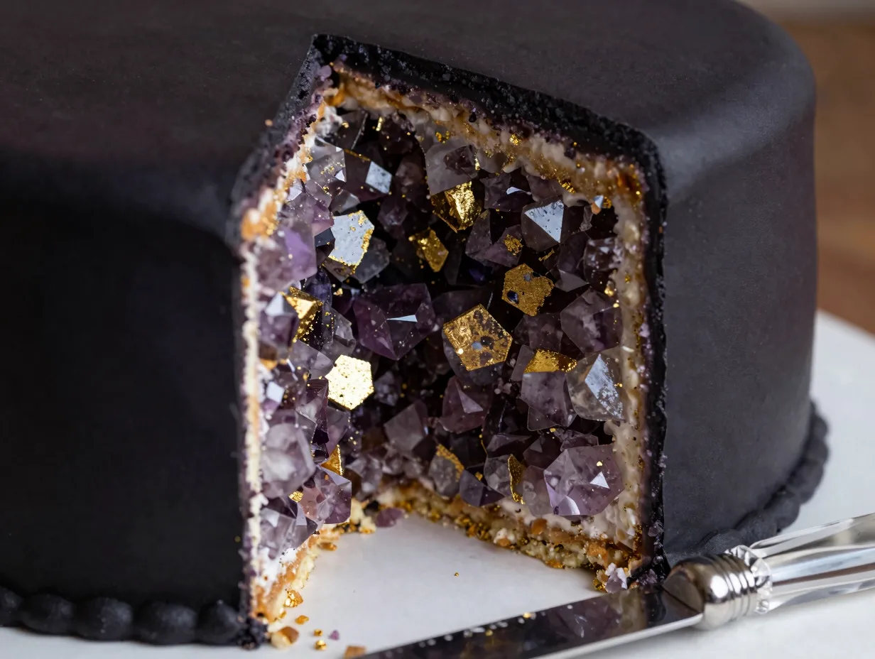 Geode cakes
