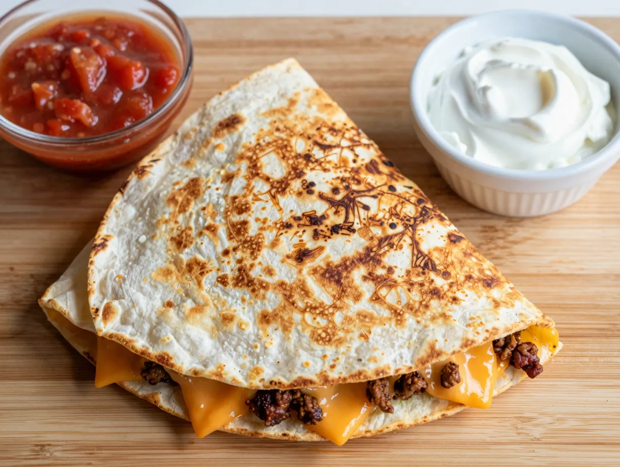Taco quesadillas