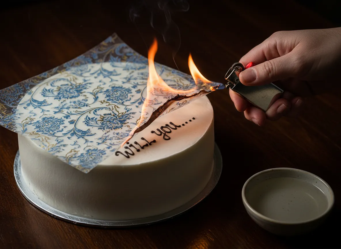 Burn away cakes