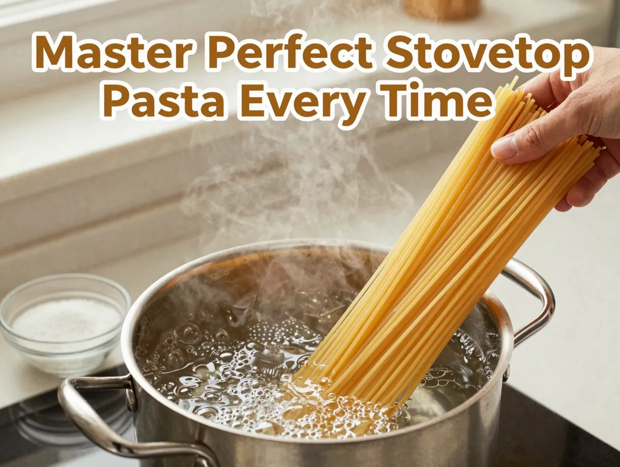Master perfect stovetop pasta every time