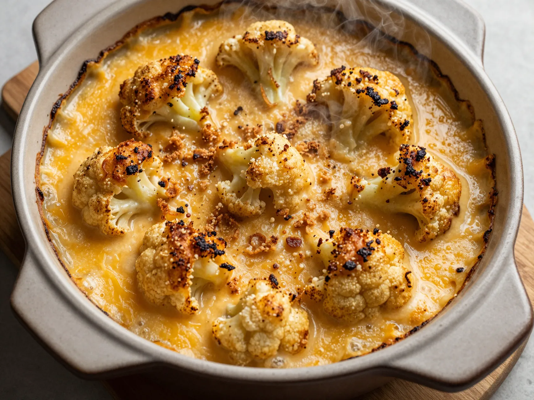 Cauliflower mac and cheese