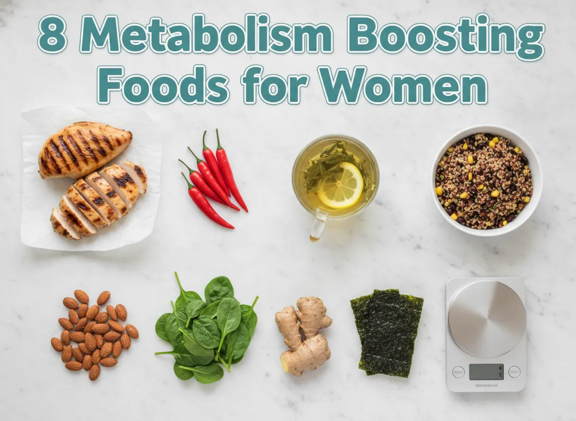 8 metabolism boosting foods for women