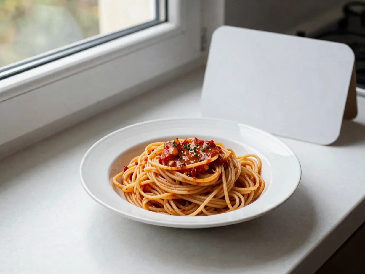 Position your dish to use natural light