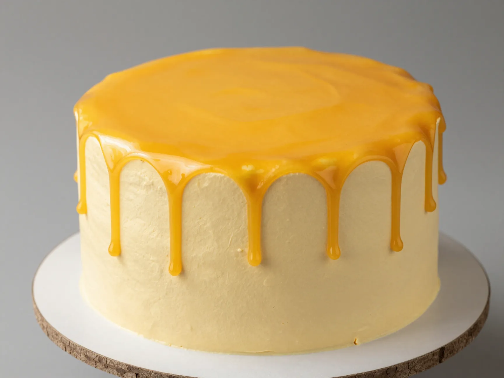 Mango glaze drip
