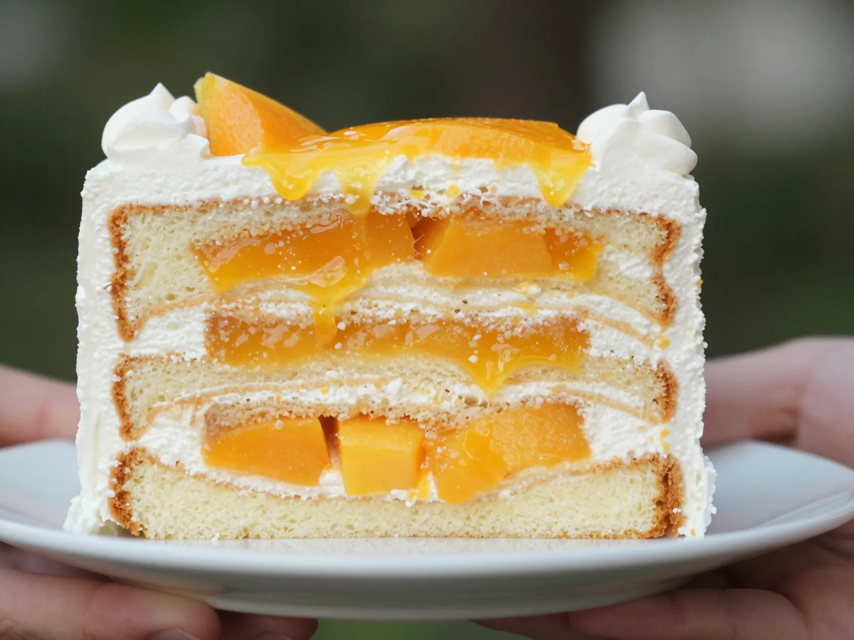Mango cream filling