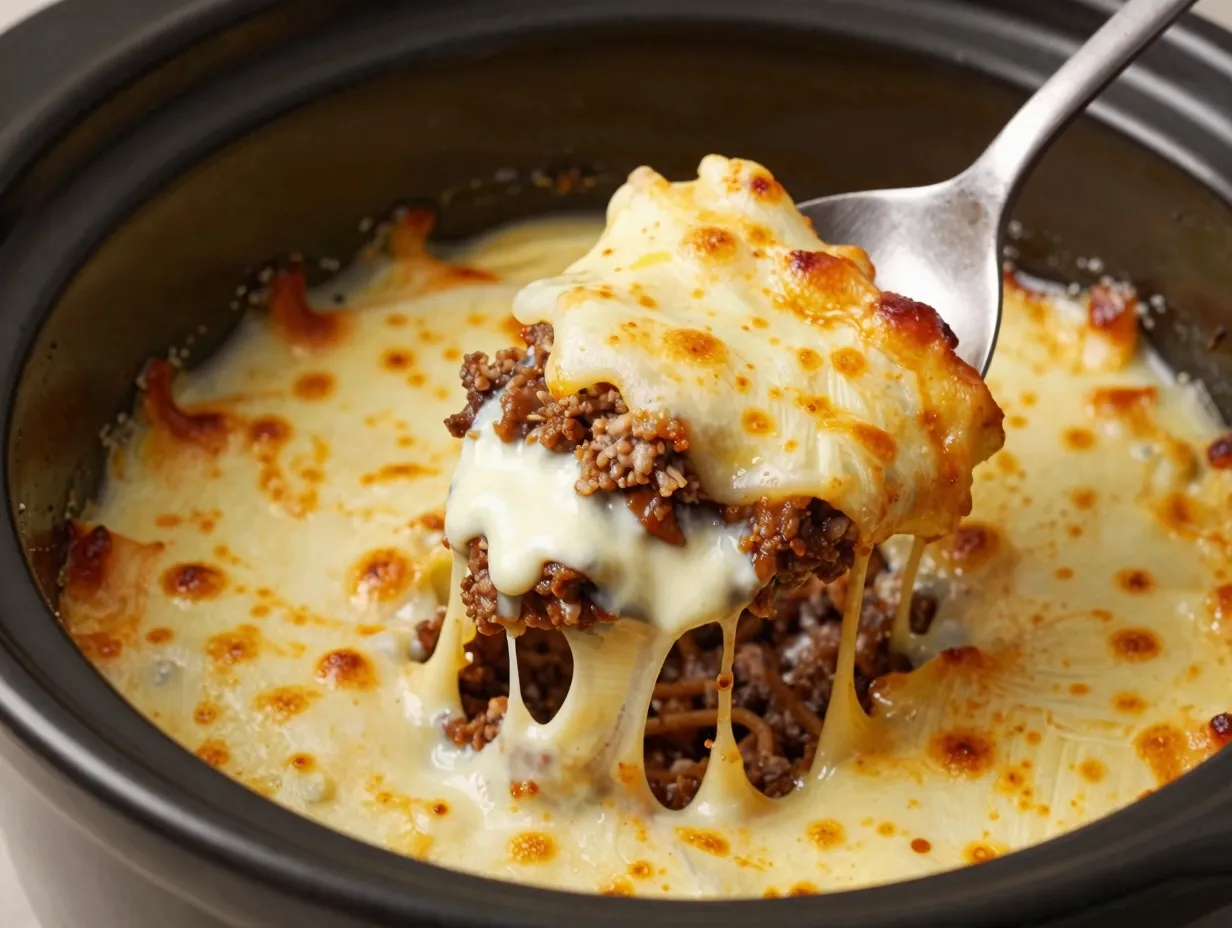 Crockpot million dollar spaghetti