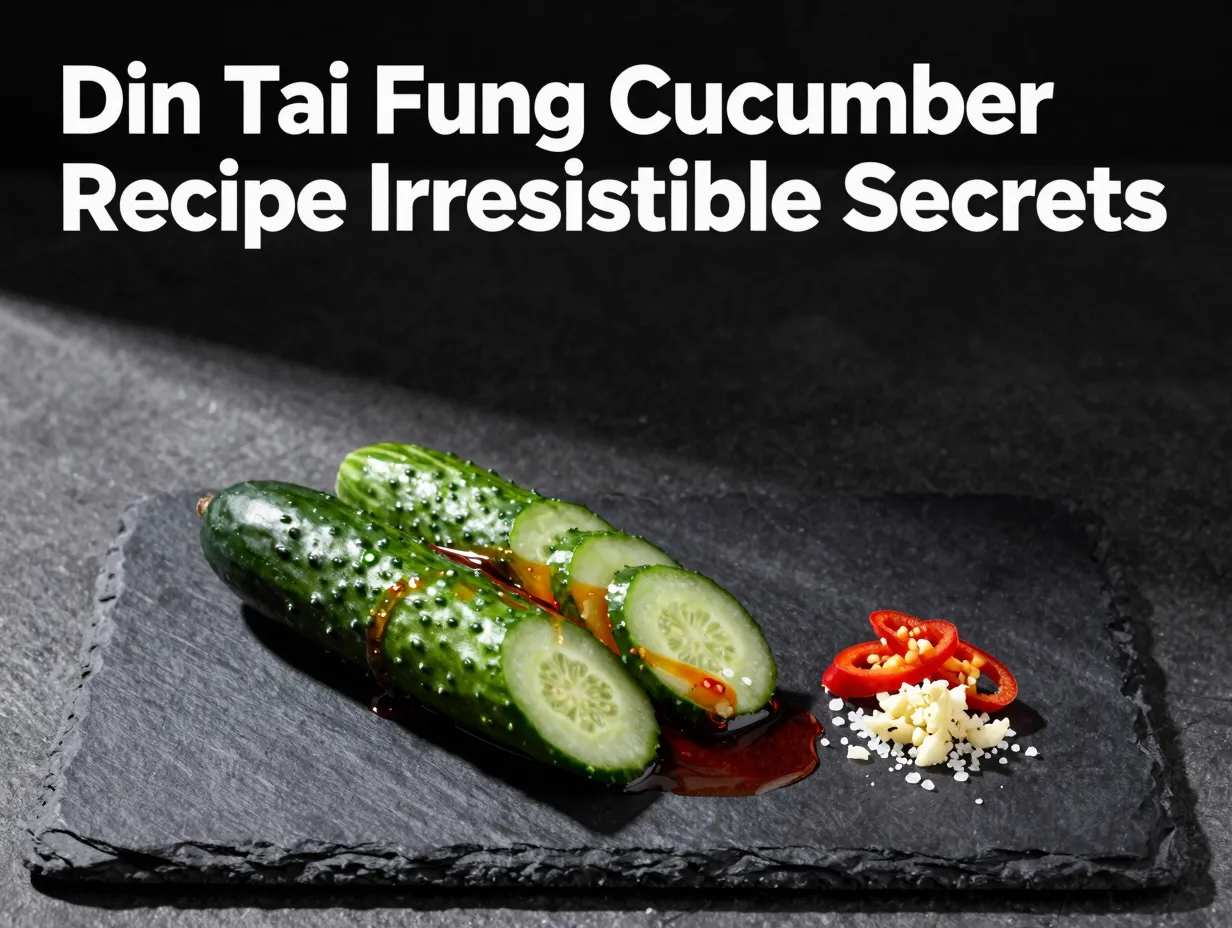 Din tai fung cucumber recipe irresistible secrets