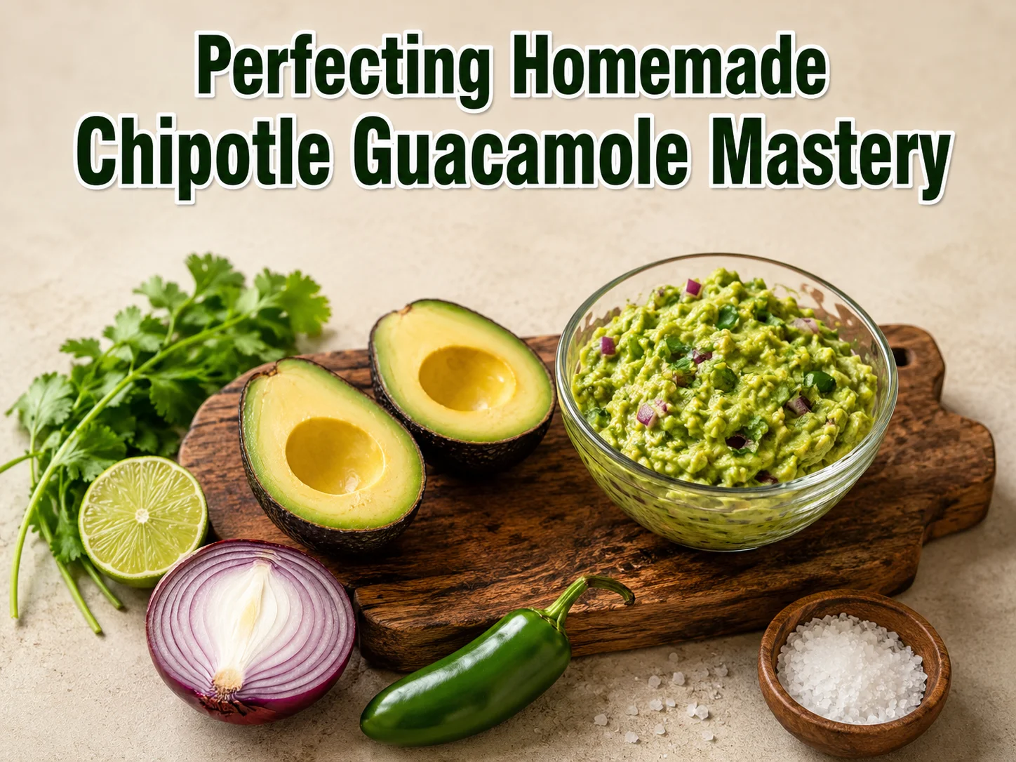 Perfecting homemade chipotle guacamole mastery