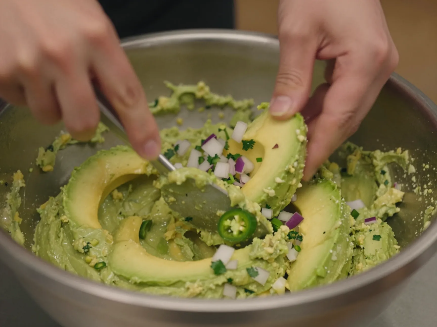 Master the mash then fold technique