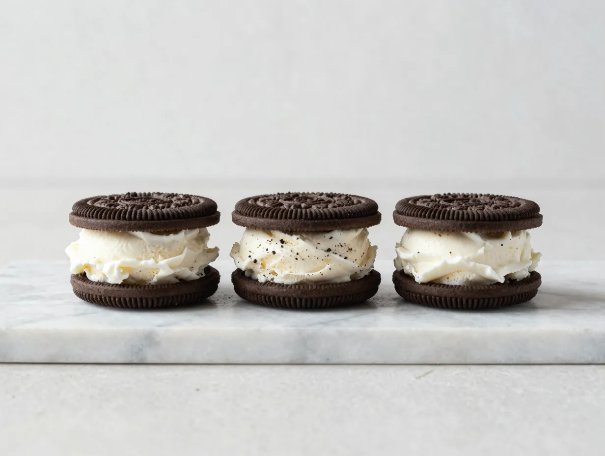 Plant based and gluten free oreo sandwich