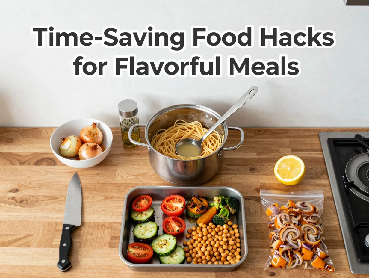Time saving food hacks for flavorful meals