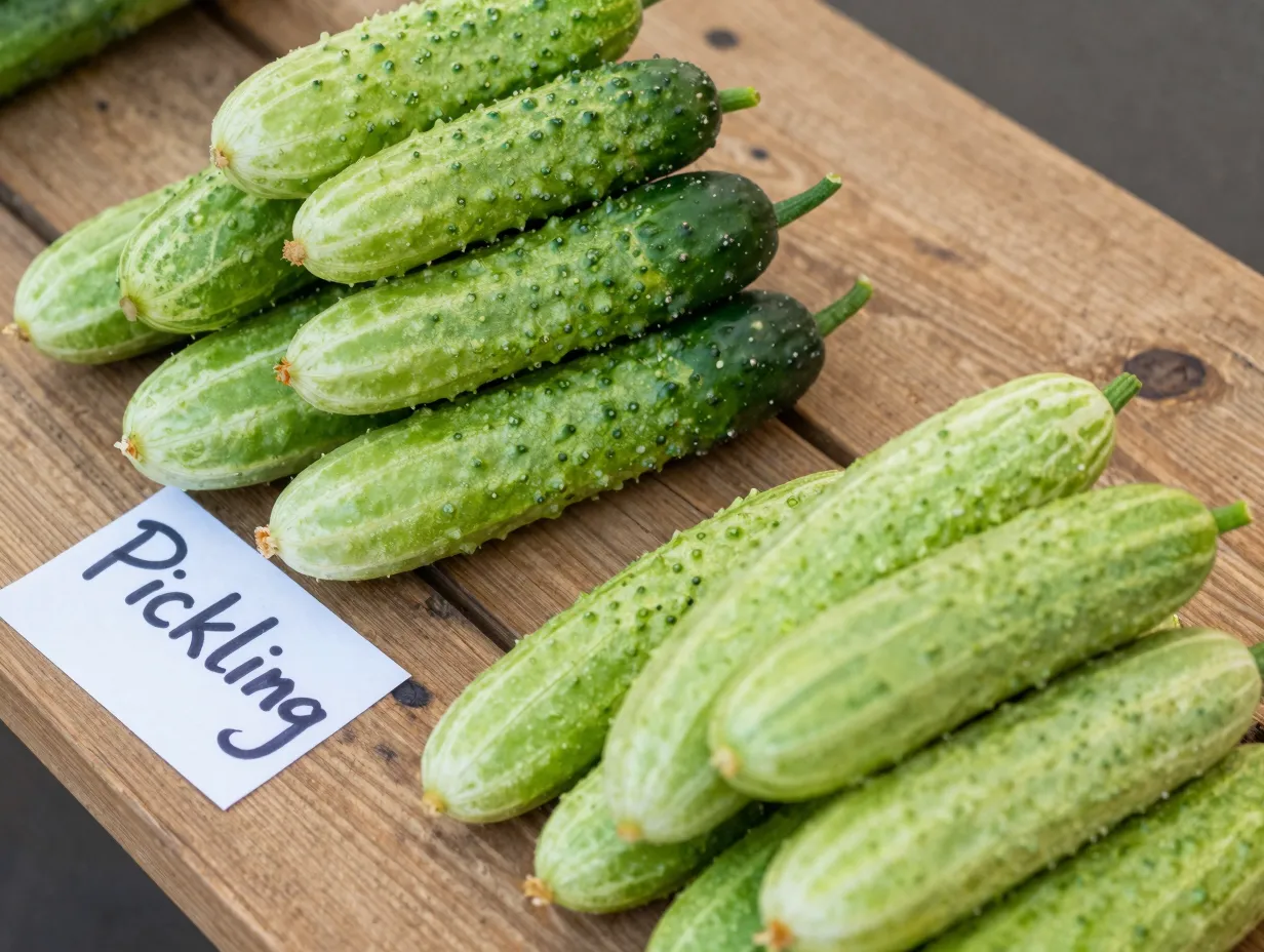 Choose the right cucumber variety