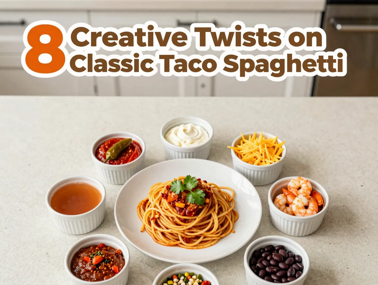 8 creative twists on classic taco spaghetti