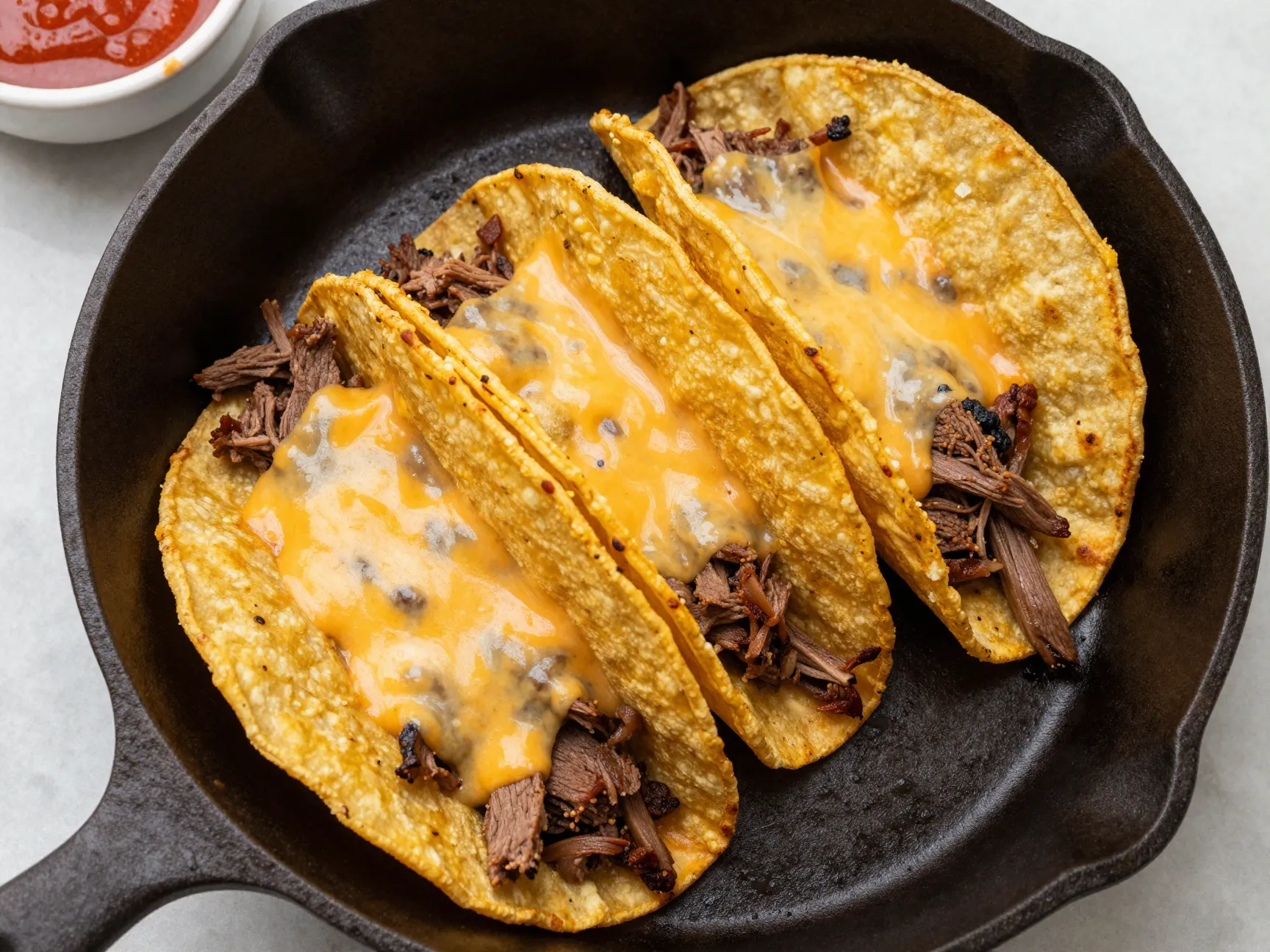 Stovetop beef birria tacos quesabirria