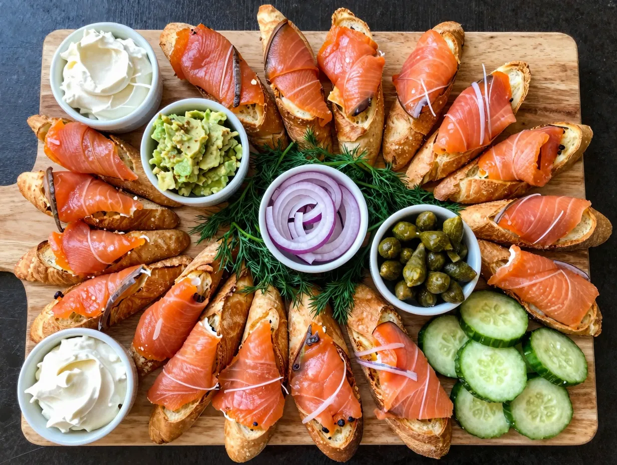 The crostini bar