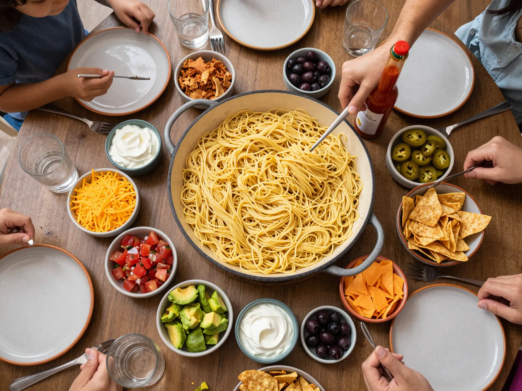 The loaded toppings bar version