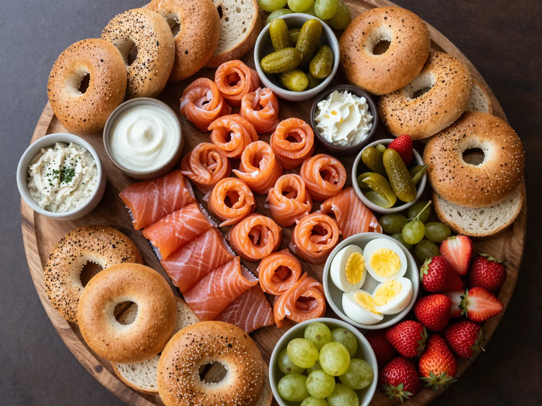 The brunch centerpiece board
