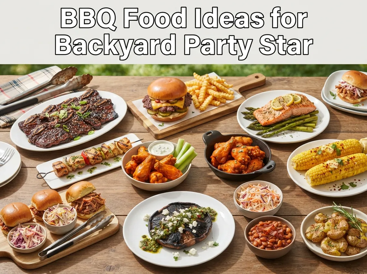 Bbq food ideas for backyard party star