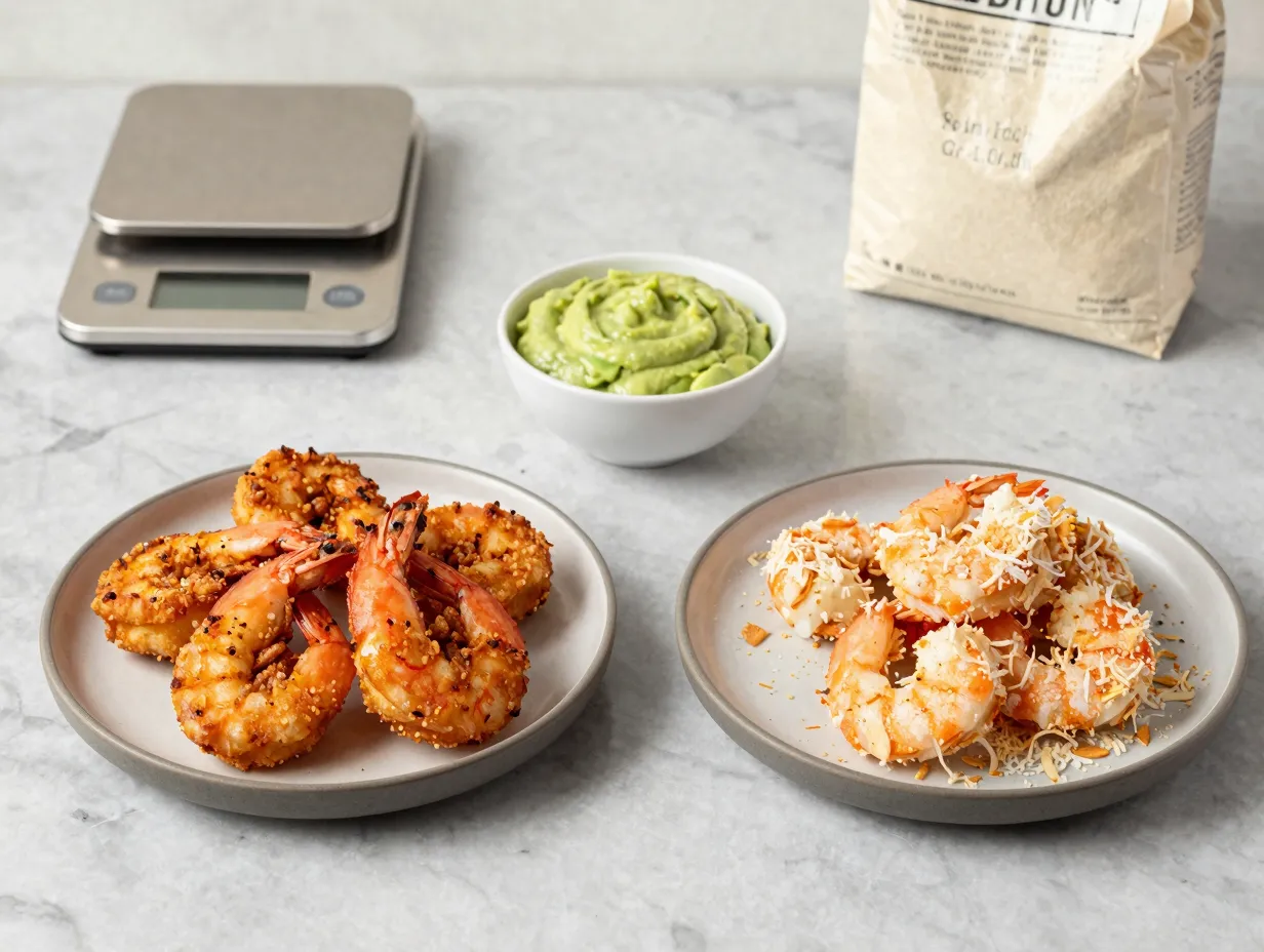 Keto coconut shrimp