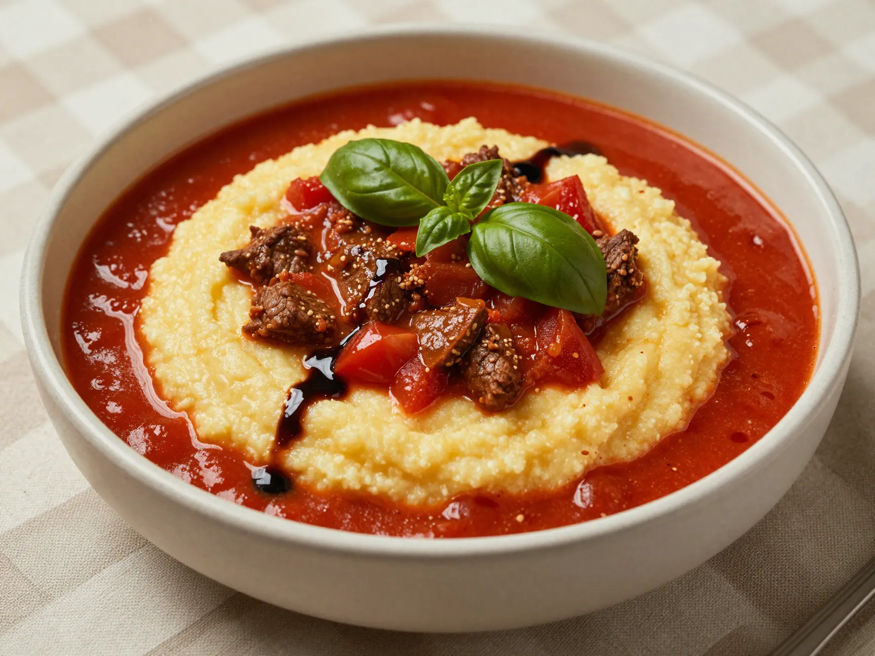Tomato based italian beef stew