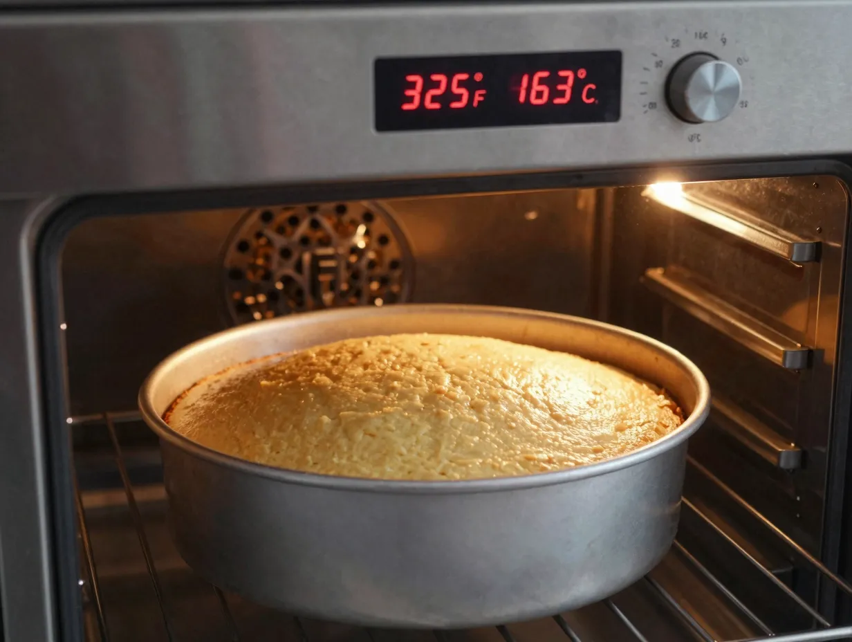Bake at a lower temperature