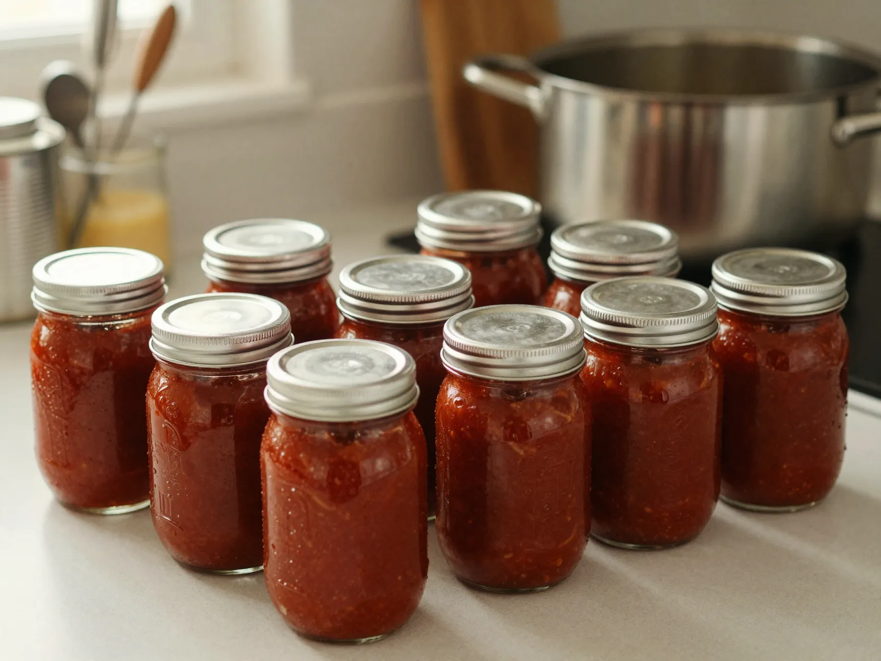 The large batch canning method