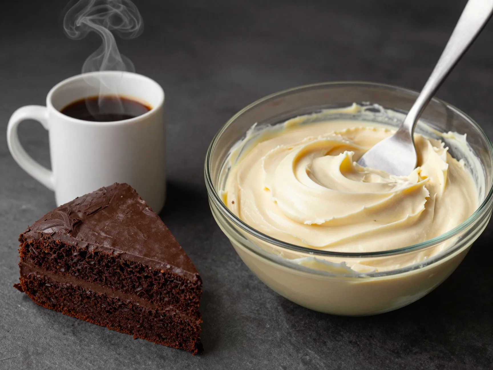 Use coffee for chocolate cakes and homemade frosting for everything