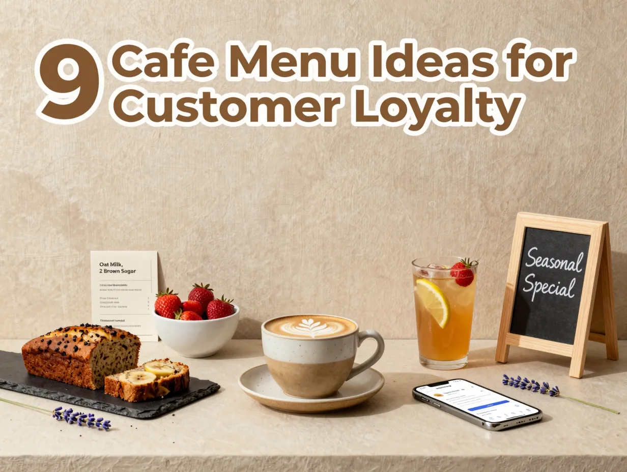 9 cafe menu ideas for customer loyalty