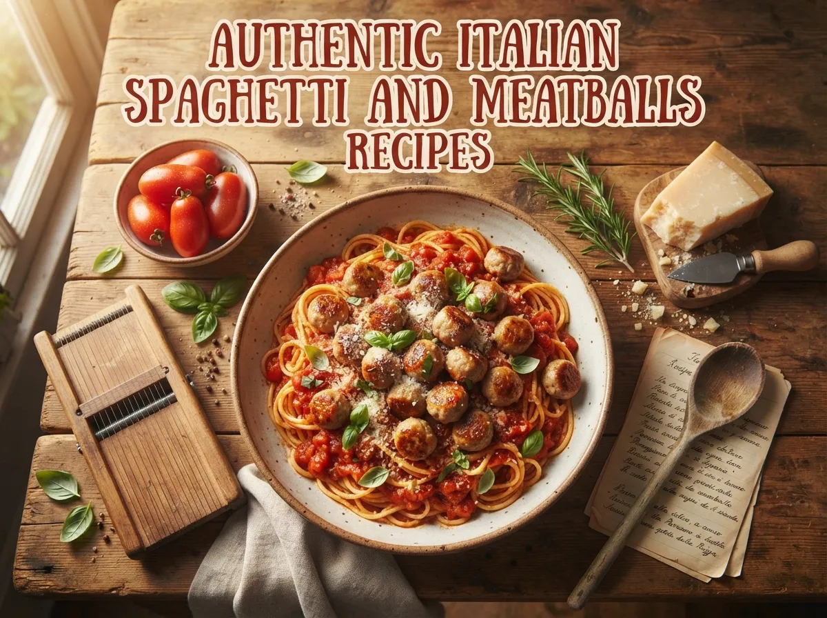 Authentic italian spaghetti and meatballs recipes
